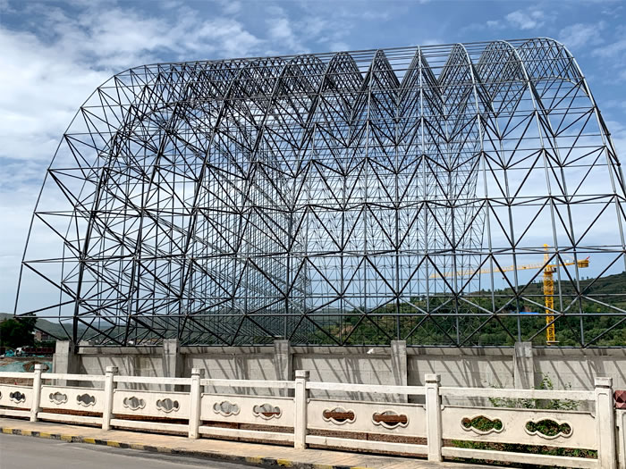 靖江山寨矿储煤棚网架
